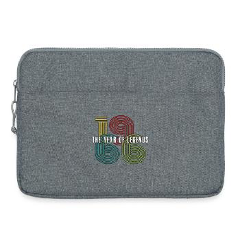 Vintage 1966 - Laptoptasche 15" - Grau meliert - Vorne