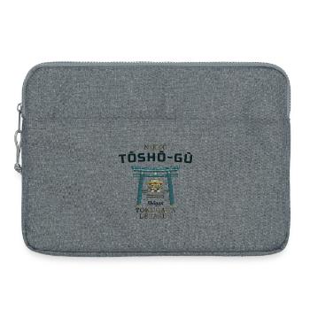 Nikko, Tosho-gu Shrine, 1st Shogun Honor, Japan - Laptop bag 15" - heather grey - Front