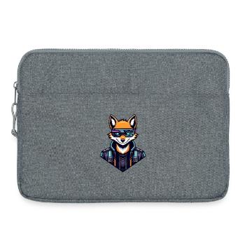 Cyber Fox Neon Tech Wild - Laptoptasche 15" - Grau meliert - Vorne