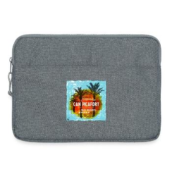Can Picafort - Sacoche pour ordinateur portable 15 pouces - gris chiné - Devant
