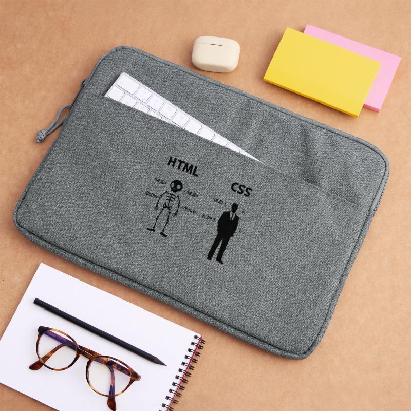 Développeur Programmeur Coden Code de script CSS Sacoche pour ordinateur portable 15 pouces