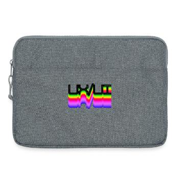 Code Developer Skripting Dev Computerfreak Geek - Laptoptasche 15" - Grau meliert - Vorne