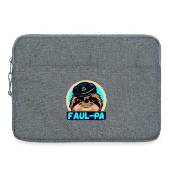 VATERTAG FAULTIER PAPA - Laptoptasche 15" - Grau meliert - Vorne