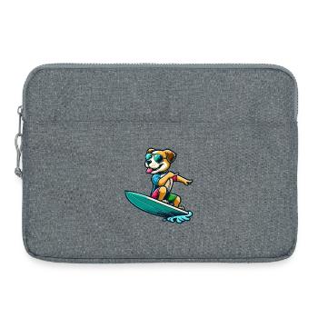 Wave Riding Buddy - Laptoptasche 15" - Grau meliert - Vorne