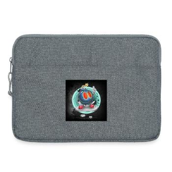 Da Bomb - Carré - Sacoche pour ordinateur portable 15 pouces - gris chiné - Devant