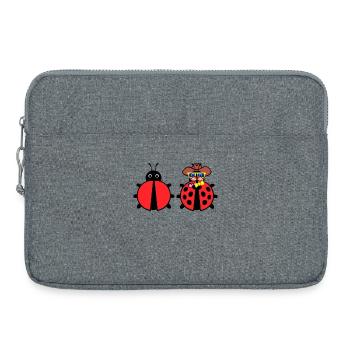 Débogage Développeur de débogage Programmeur de correction de bogues - Sacoche pour ordinateur portable 15 pouces - gris chiné - Devant
