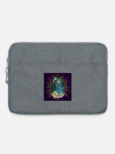 der Tod - Laptoptasche 15" - Grau meliert