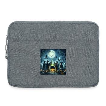 Hexenzirkel - Laptoptasche 15" - Grau meliert - Vorne