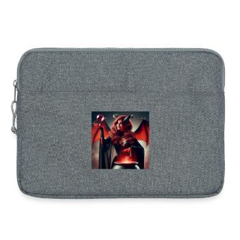 She-Devil - Laptop bag 15" - heather grey - Front