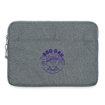 BBQ-TAG - Laptoptasche 15" - Grau meliert - Vorne