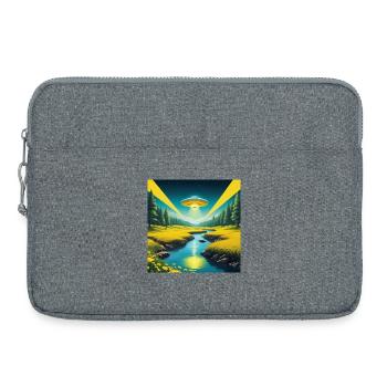 UFO - Laptop bag 15" - heather grey - Front