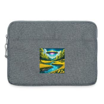 UFO - Laptoptasche 15" - Grau meliert - Vorne