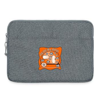 PAYS-BAS CAMPING FOOTBALL - Sacoche pour ordinateur portable 15 pouces - gris chiné - Devant