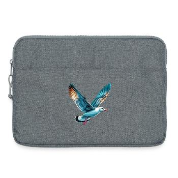 Möwe - Laptoptasche 15" - Grau meliert - Vorne