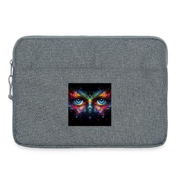 Eyes 1 - Laptop bag 15" - heather grey - Front