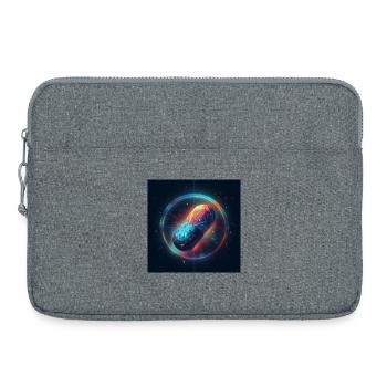 Pille 1 - Laptoptasche 15" - Grau meliert - Vorne