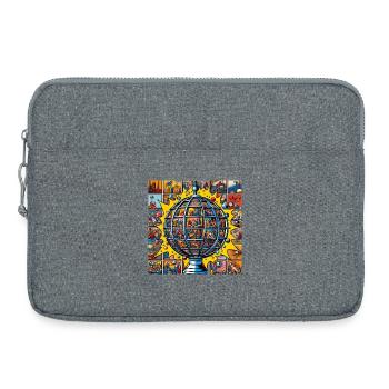 Kugel 2 - Laptoptasche 15" - Grau meliert - Vorne