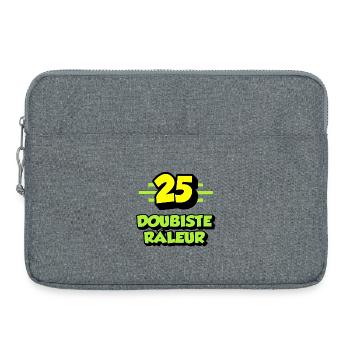Beschwerdender Dubist - Laptoptasche 15" - Grau meliert - Vorne