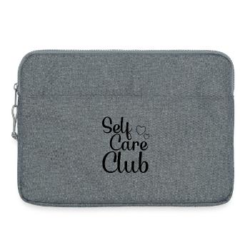 Club de soins personnels - Sacoche pour ordinateur portable 15 pouces - gris chiné - Devant