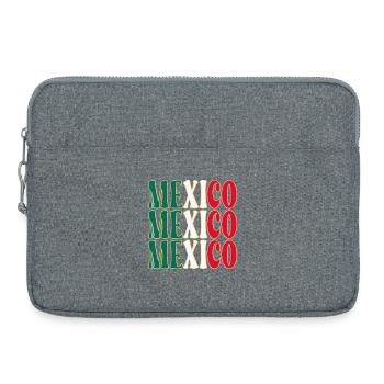 Mexico North America - Laptop bag 15" - heather grey - Front