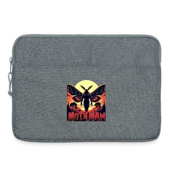 Mothman Monster Halloween - Laptoptasche 15" - Grau meliert - Vorne