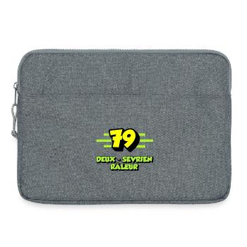 Two grumbling Sevrians - Laptop bag 15" - heather grey - Front