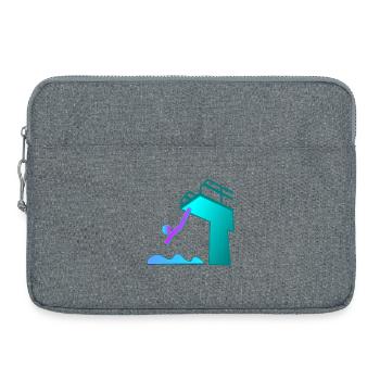 DIVING SPORT - Laptop bag 15" - heather grey - Front