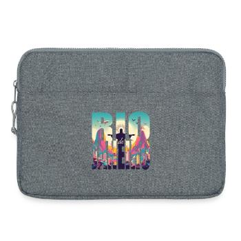 CARNAVAL DE RIO - Sacoche pour ordinateur portable 15 pouces - gris chiné - Devant