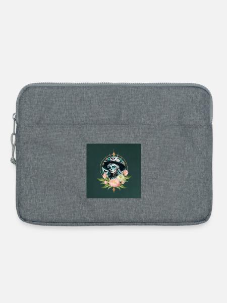 Atemberaubende Frau - Laptoptasche 15" - Grau meliert