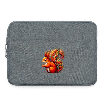 Eichhörnchen - Laptoptasche 15" - Grau meliert - Vorne