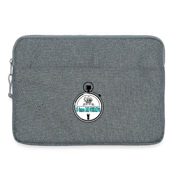 3rd Half - Laptop bag 15" - heather grey - Front