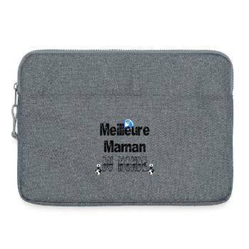 Meilleure Maman du Monde - Sacoche pour ordinateur portable 15 pouces - gris chiné - Devant