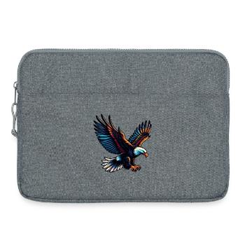 Aigle - Sacoche pour ordinateur portable 15 pouces - gris chiné - Devant