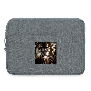 Invisible Man Steampunk - Laptop bag 15" - heather grey - Front