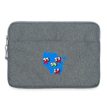 Region Lothringen - Laptoptasche 15" - Grau meliert - Vorne