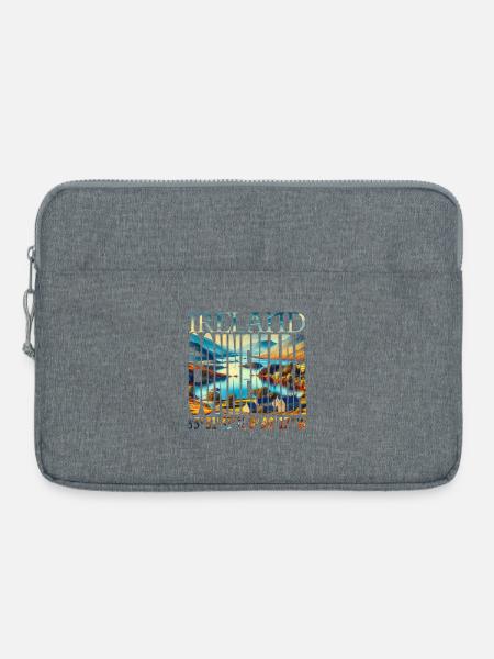 DIE CONNEMARA - Laptoptasche 15" - Grau meliert