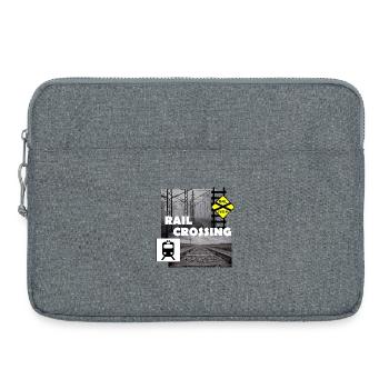 RAIL CROSSING - Laptoptasche 15" - Grau meliert - Vorne