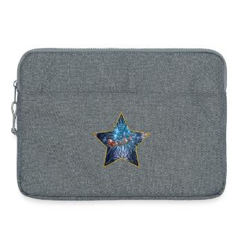 Frohe Weihnachten Version 3 - Laptoptasche 15" - Grau meliert - Vorne
