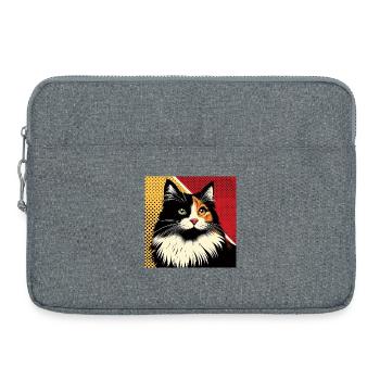 Kat 1 2 - Laptoptasche 15" - Grau meliert - Vorne