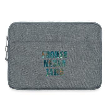 SILVESTER PARTY NEUJAHR - Laptoptasche 15" - Grau meliert - Vorne