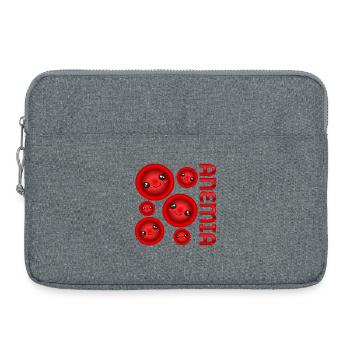 LOW IRON DEFICIENCY ANEMIA - Laptop bag 15" - heather grey - Front