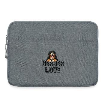 Bouvier bernois - Sacoche pour ordinateur portable 15 pouces - gris chiné - Devant