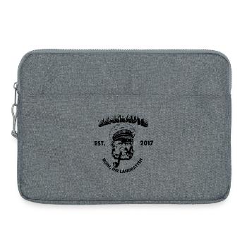 The captain - Laptop bag 15" - heather grey - Front