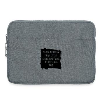 ADHD - Laptop bag 15" - heather grey - Front