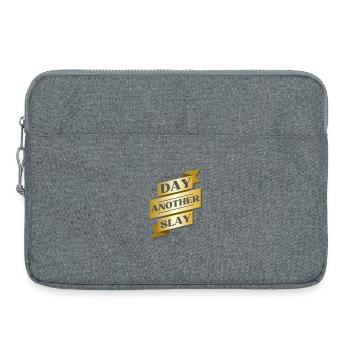 Another Day Another Slay Banner - Laptoptasche 15" - Grau meliert - Vorne