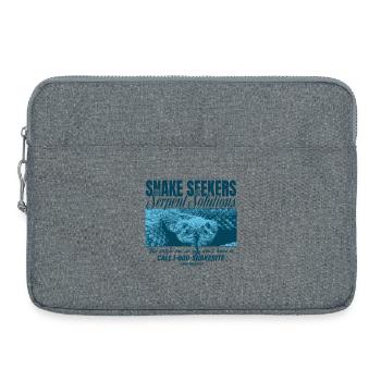 Chercheurs de serpents – Serpent Solutions - Sacoche pour ordinateur portable 15 pouces - gris chiné - Devant