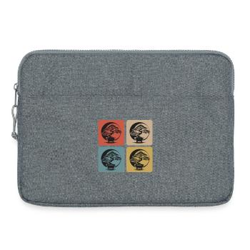 Bonsai Sunset - Laptop bag 15" - heather grey - Front