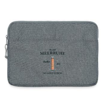 Darßer Ort, Ostseeküste, Fischland- Darß- Zingst - Laptoptasche 15" - Grau meliert - Vorne