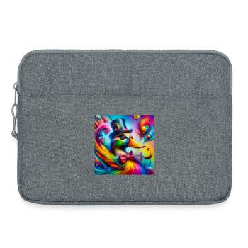 Canard - Sacoche pour ordinateur portable 15 pouces - gris chiné - Devant