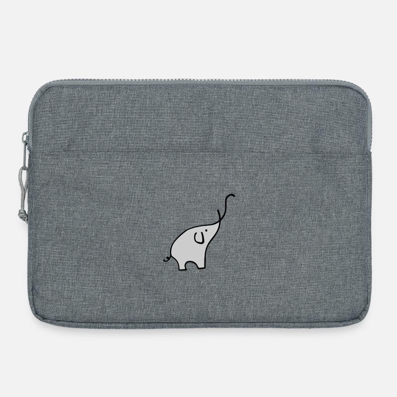 Elephan - Laptop bag 15" - heather grey